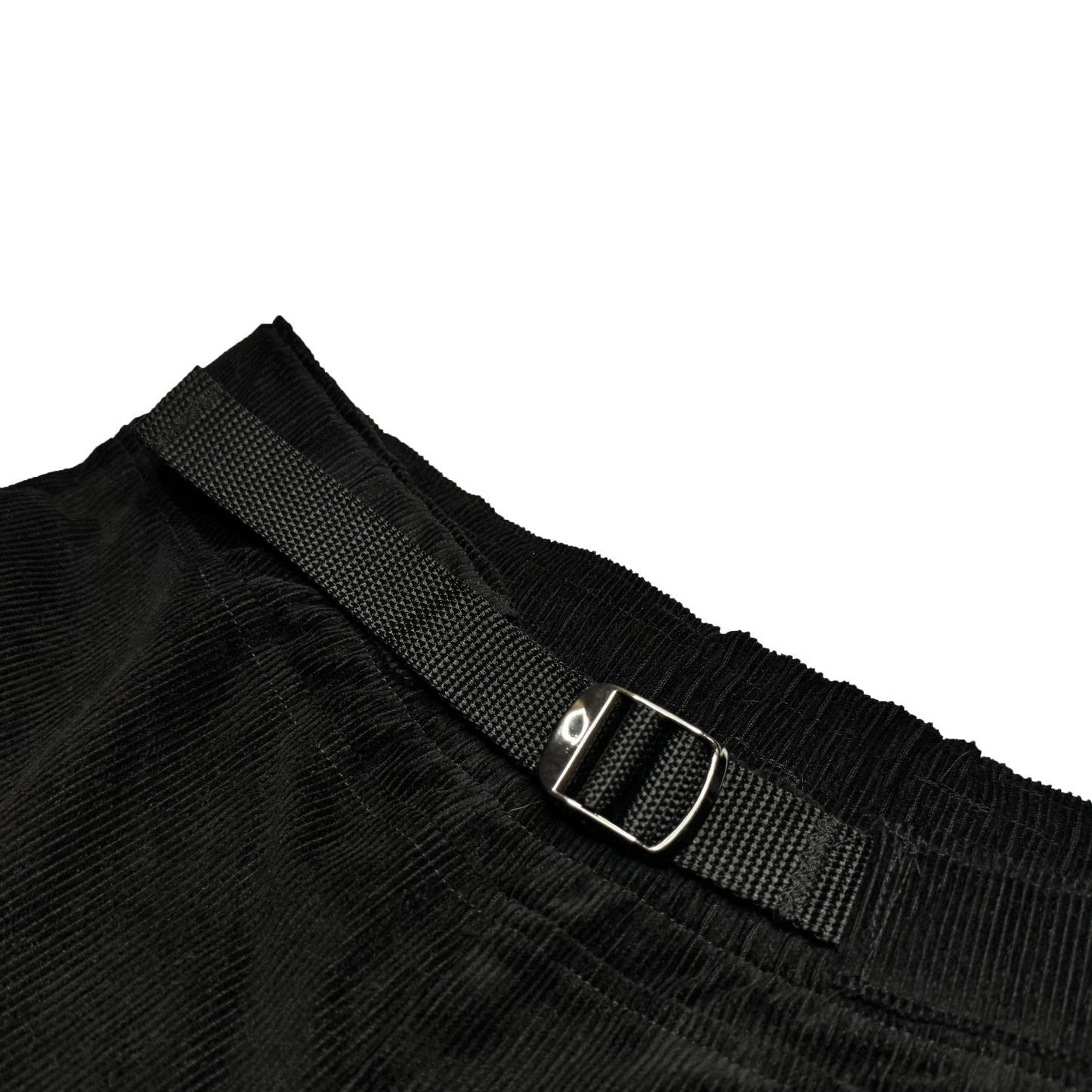 CORDAROY SHORTS - BLACK