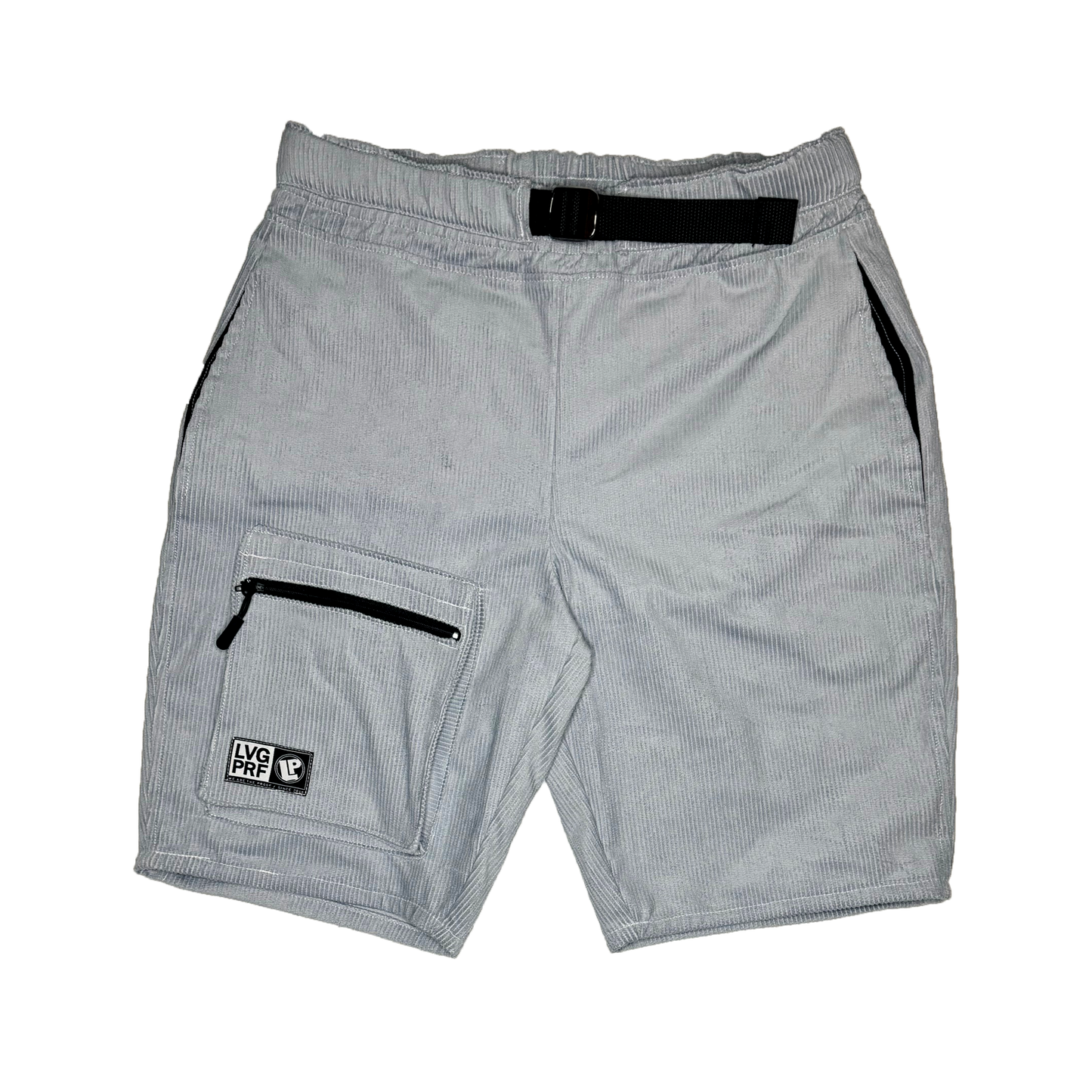 CORDAROY SHORTS - GREY