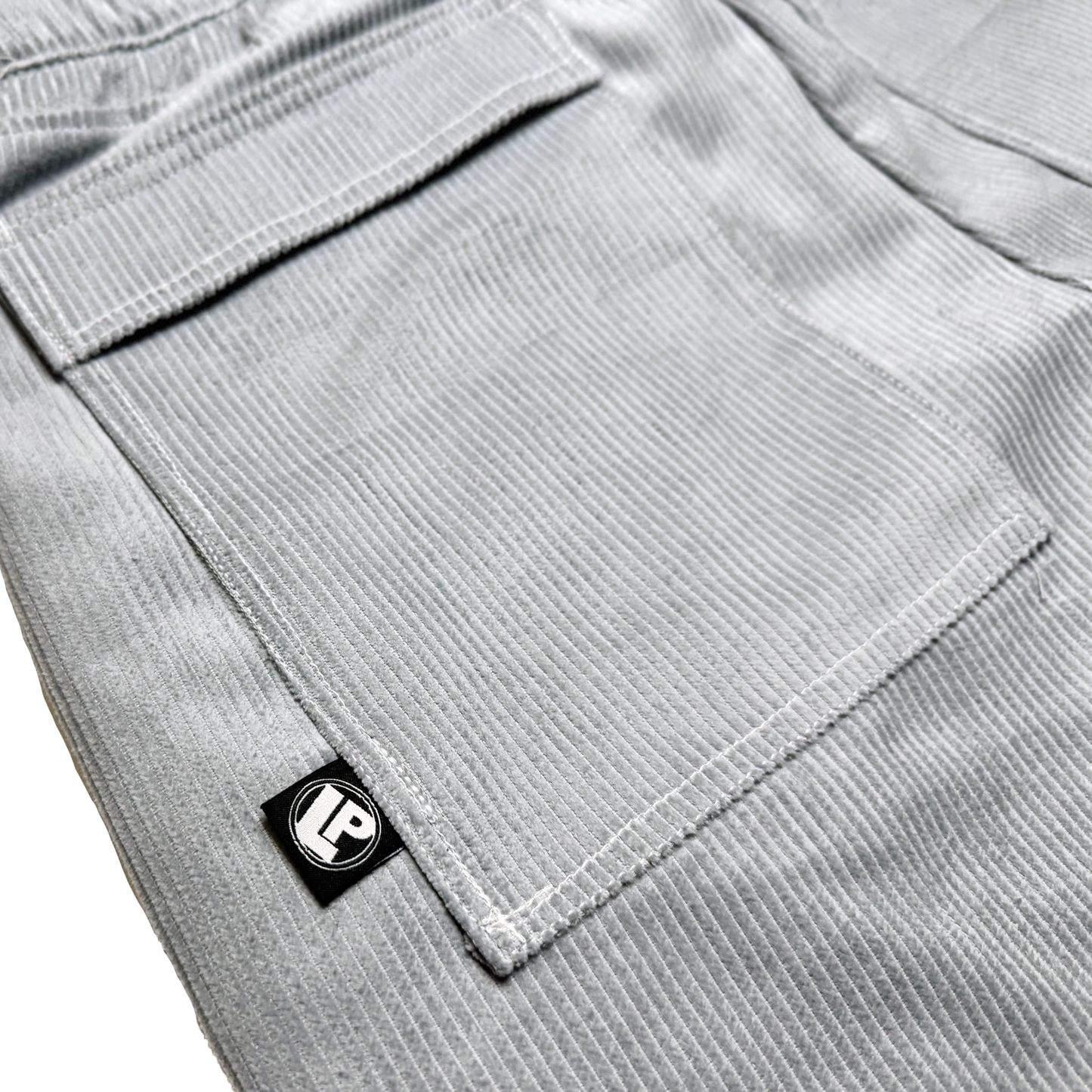 CORDAROY SHORTS - GREY